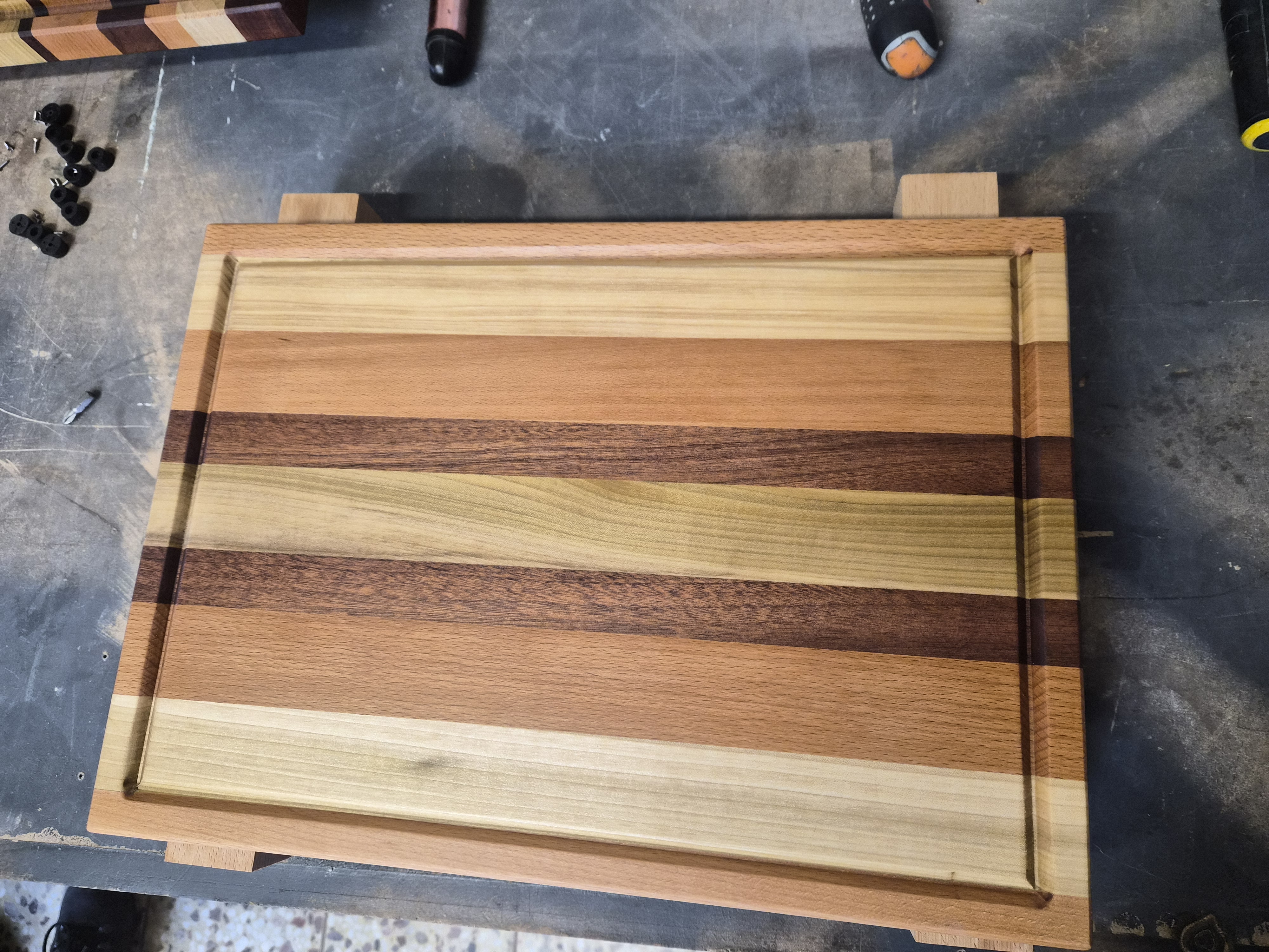 Handmade hardwood cutting board gallery photo 3 - Serendipity Woodcraft