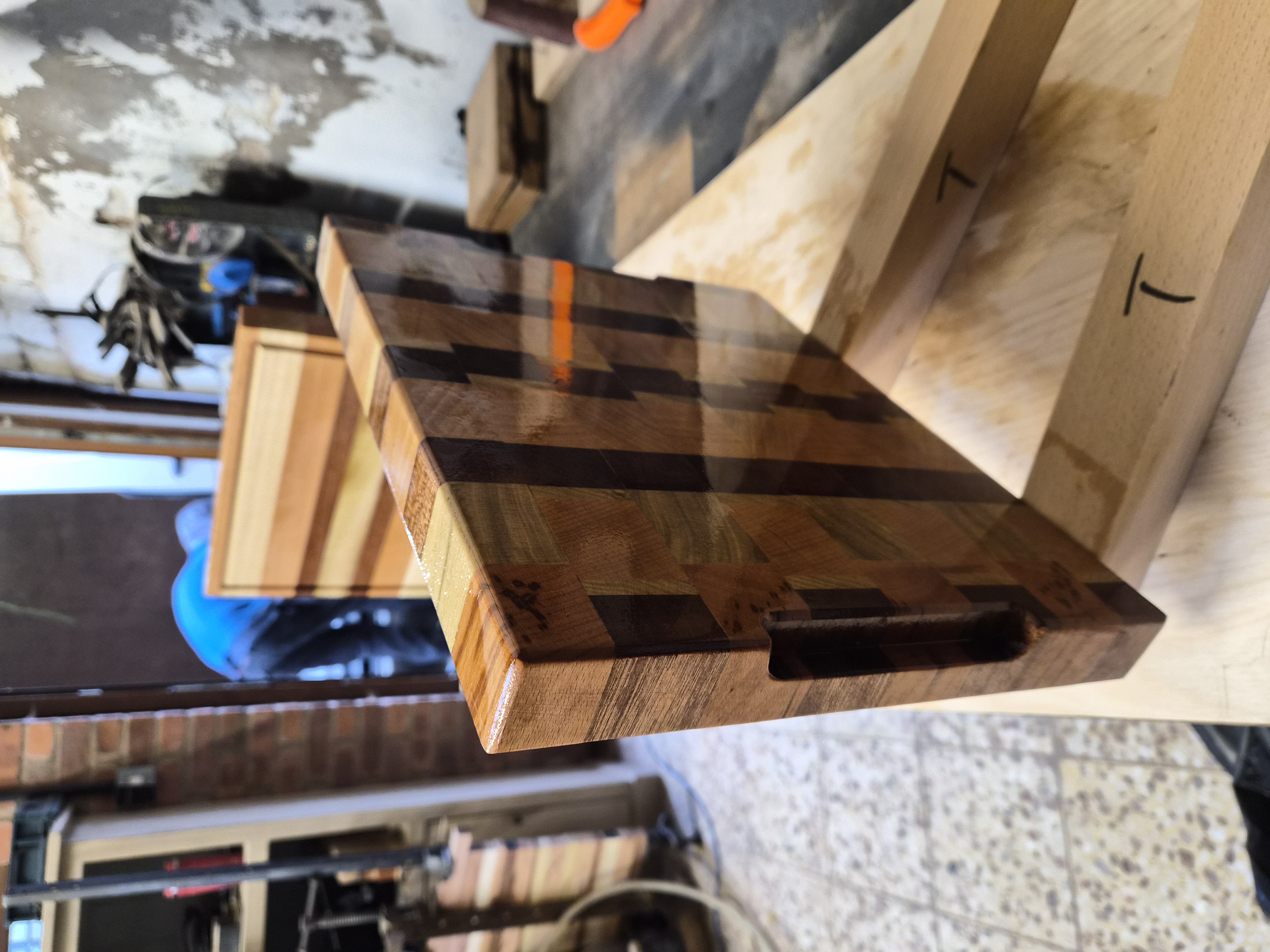 Handmade hardwood cutting board gallery photo 6 - Serendipity Woodcraft